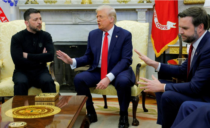 Trump Labels Zelensky ‘Dictator’, Questions Billions in U.S. Aid